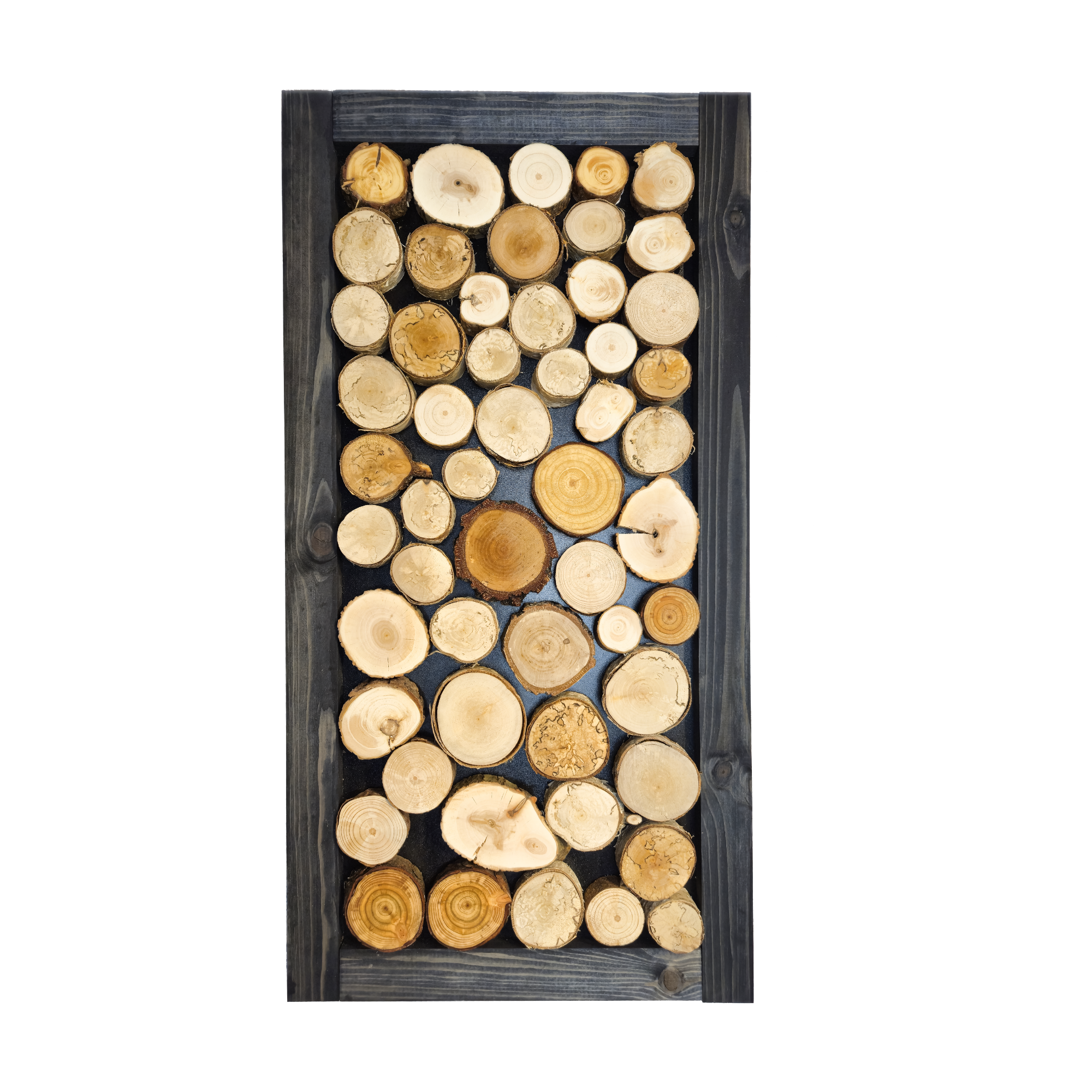 Obraz z krążków drewna 80x41 cm